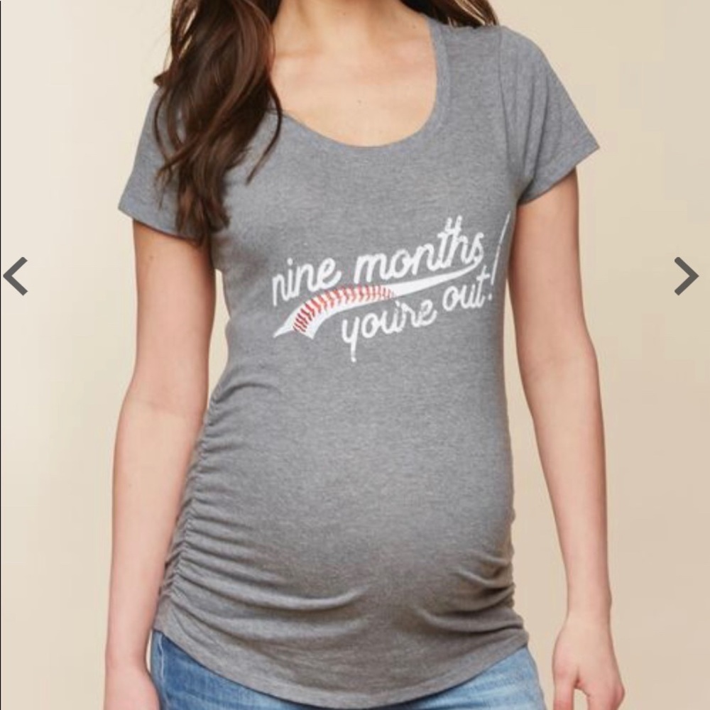 Baseball Maternity Shirt